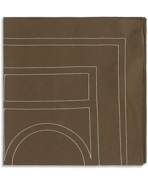 TOTEME Silk Scarf - Brown
