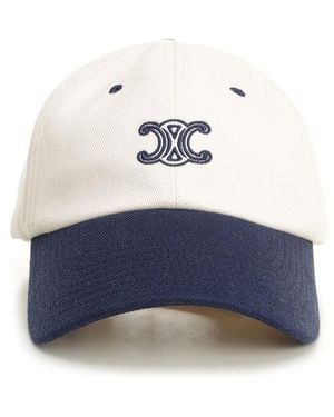 Celine Triomphe Hat - Blue