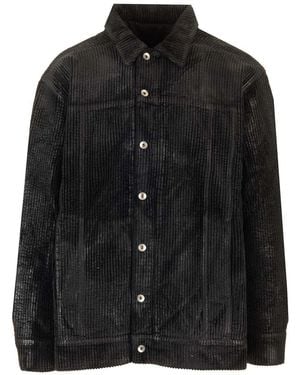 Rick Owens Drkshdw Jumbo Worker Jacket - Black