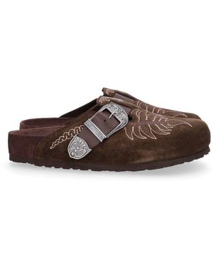 Etro Boston Sabot Birkenstock By - Brown