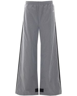 Balenciaga Logo Track Pants - Gray