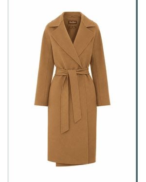Max Mara Mstcles Coat - Natural