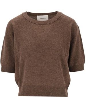 Lisa Yang Genevra T-Shirt - Brown