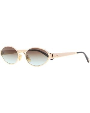 Chloé Metal Holly Sunglasses - Metallic