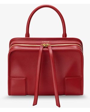 Loewe Amazona 180 Leather Handbag - Red
