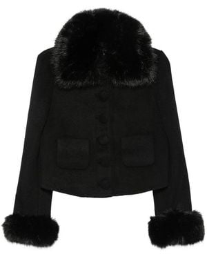 Self-Portrait Jackets - Black