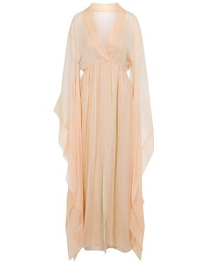 Alberta Ferretti Maxi Dresses - Natural