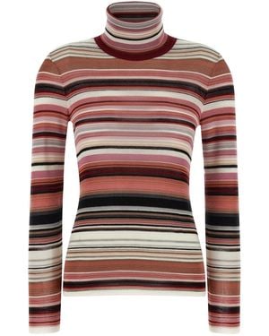 Missoni Striped Sweater - Red