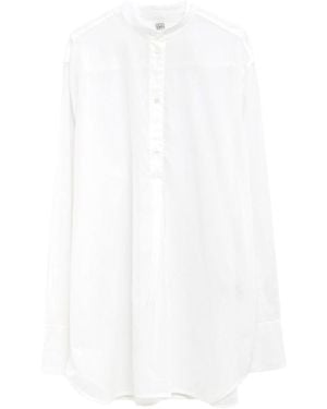 TOTEME Long Sleeve Shirt - White