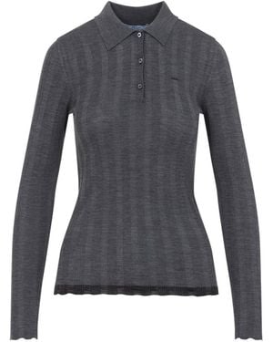 Prada Wool Polo - Blue
