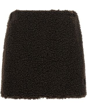 Moncler Teddy Skirt - Black