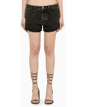Miu Miu Denim Shorts - Black
