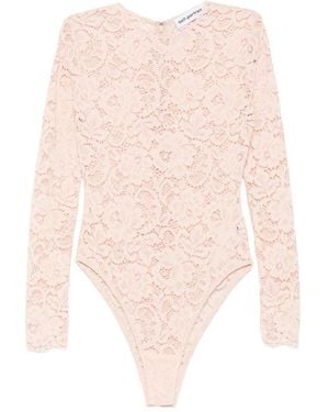 Self-Portrait Bodysuit - Pink