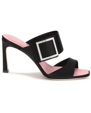 Roger Vivier Trompette Mules Sandals - White