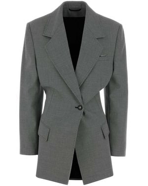 The Attico Blazer - Gray