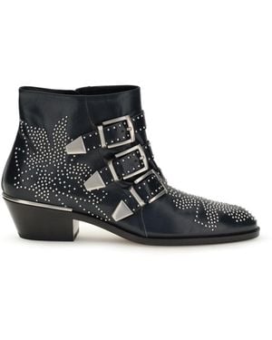 Chloé Chloã Susan Boots - White