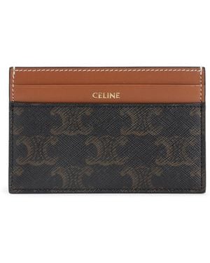 Celine Medium Credit Card Case - Gray