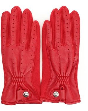 Vivienne Westwood Leather Gloves - Red