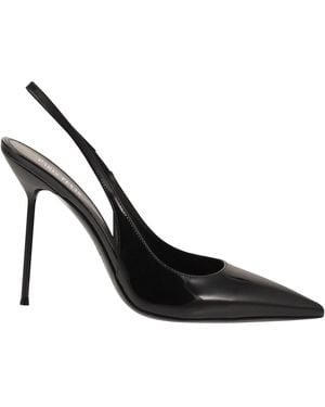 Paris Texas Lidia Slingback 105 - Black