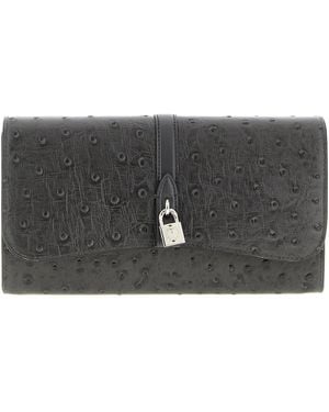 Stella McCartney 'Ryder' Chain Wallet - Gray