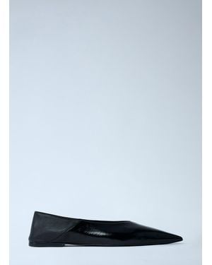 Saint Laurent Carolyn Ballerina Flats - Black