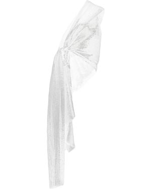 Pleats Please Issey Miyake Madame-t Pleated Stole - White