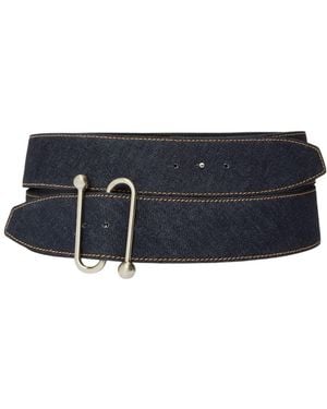 Sportmax Denim Belt - Blue