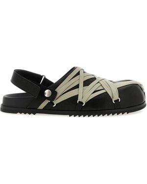 Rick Owens Megalaced Mule - Black