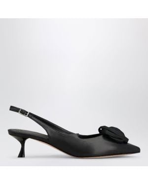 Roger Vivier Rose Vivier Slingback Pumps - Black