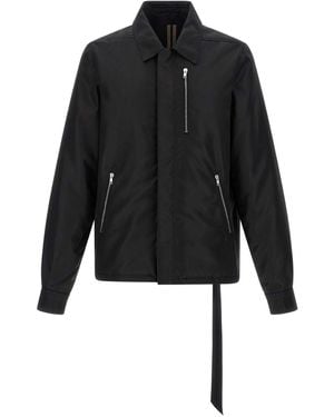 Rick Owens Drkshdw Zipped Down Padded Jacket - Black