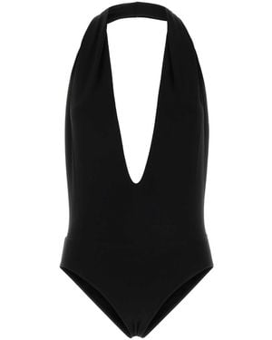 Gucci Stretch Viscose Swimsuit - Black