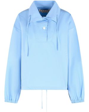 Marni Light Cotton Shirt - Blue