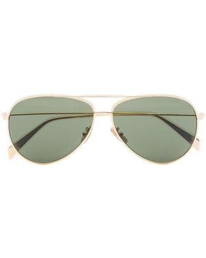 Celine Metal Frame Sunglasses - Green