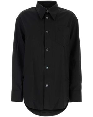 Ami Paris Oversized Solid Shirt - Black