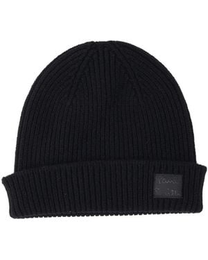 Paul Smith Cashmere And Merino Wool Hat - Black