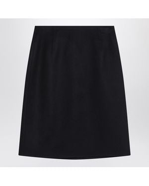 Loro Piana Vivian Cashmere Skirt - Black