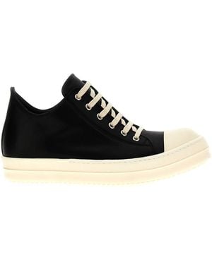 Rick Owens 'Low Sneaks' Sneakers - Black