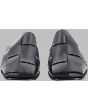 Hereu Sleek Everyday Leather Flats For - Gray