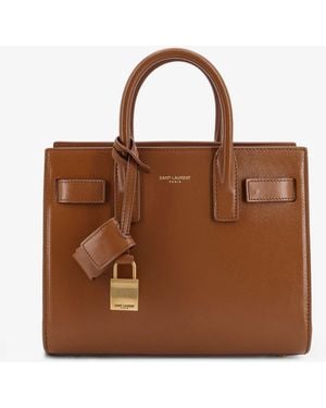 トートバッグ SAINT LAURENT Brick Leather Nano Sac De Jour Handbag Saint Laurent Nano Sac de Jour Leather Tote | Nordstrom