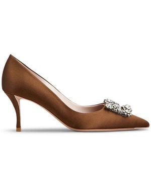 Roger Vivier Efflorescence Pumps - Brown