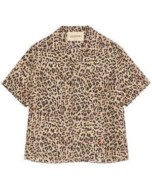 Valentino Shirt Silk - Natural