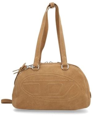 DIESEL "1Dr Dome" Shoulder Bag - Natural
