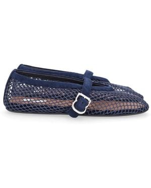 Alaïa Alaïa Flat Ballerinas - Blue