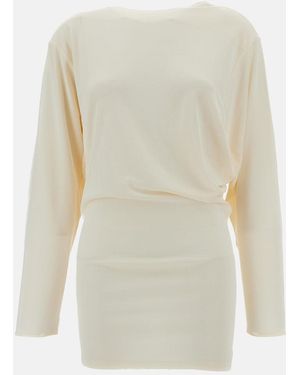 Jacquemus La Robe Mistral Mini Dress - White