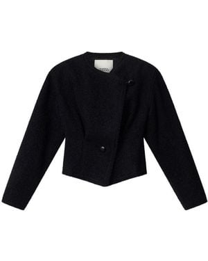 Isabel Marant Suna Wool Blend Jacket - Black