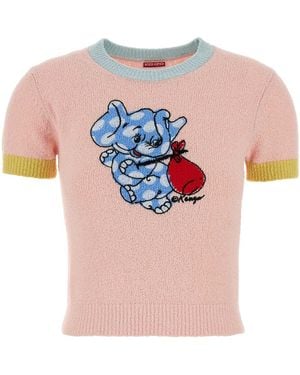 KENZO Cartoon Top - Pink
