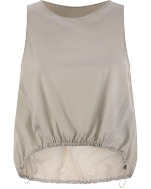 Herno Sleeveless Top - Gray