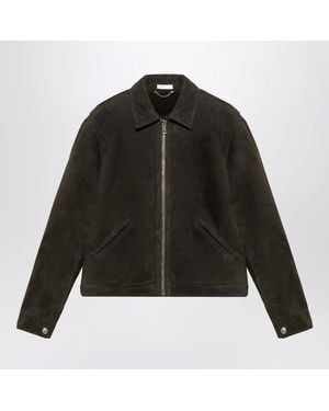 1989 STUDIO Dark Shearling Jacket - Black