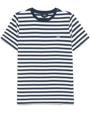 A.P.C. T-Shirts And Polos - Blue