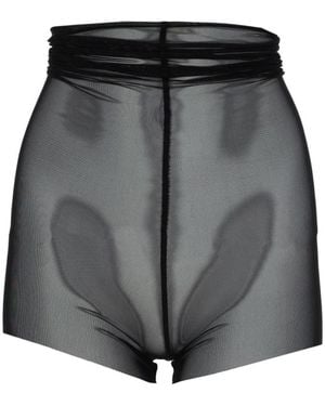 Rick Owens Polyamide Transparent Activewear - Gray